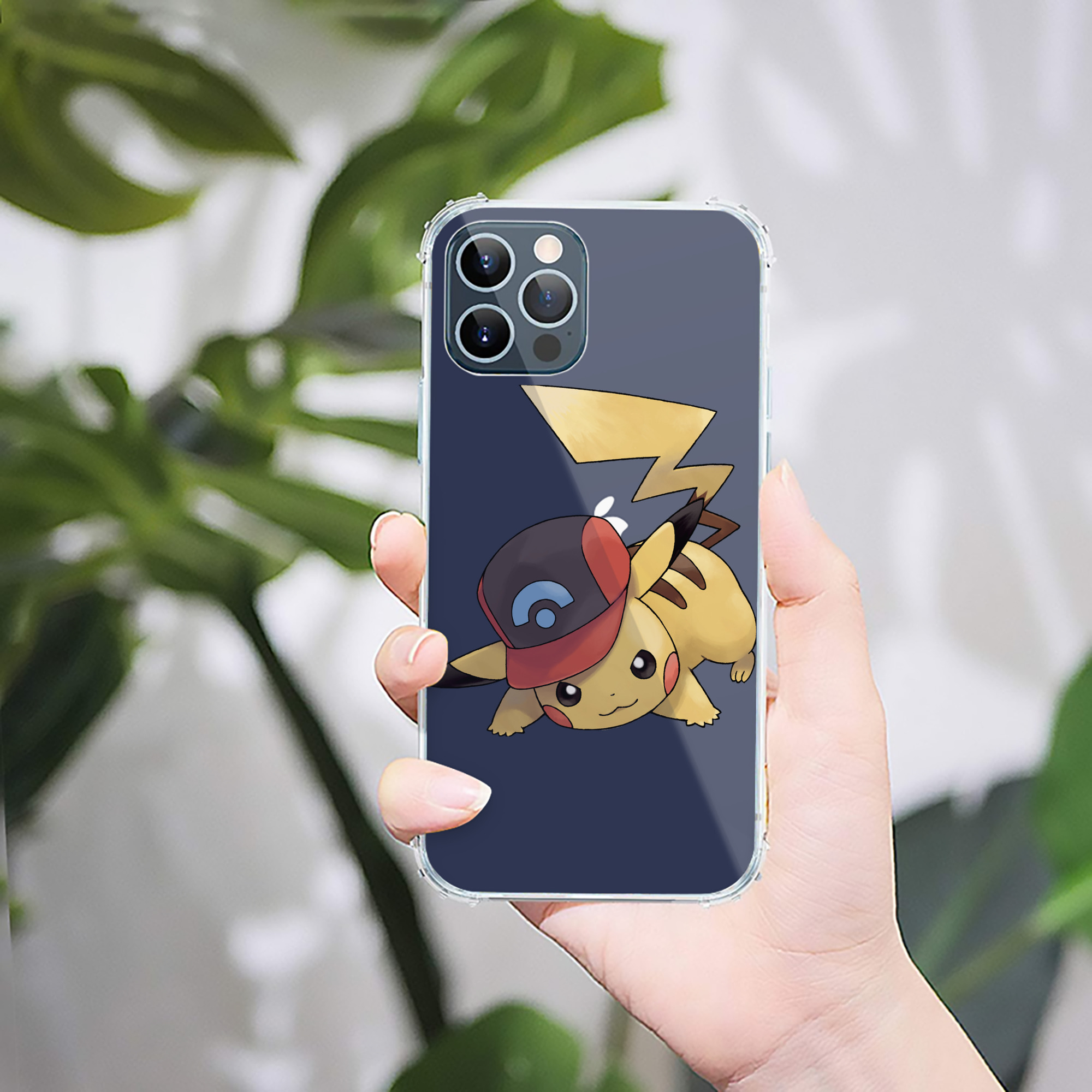 （画像用） ポケットモンスター Pokémon 【iPhone 12シリーズ対応】透明スマホケース（クリアソフトケース）
